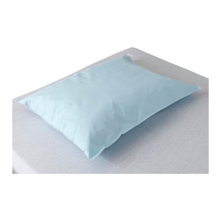 Medline Medline NON24346 Disposable Tissue/Poly Pillowcases, 30"L x 21"W, Blue, 100/Case NON24346